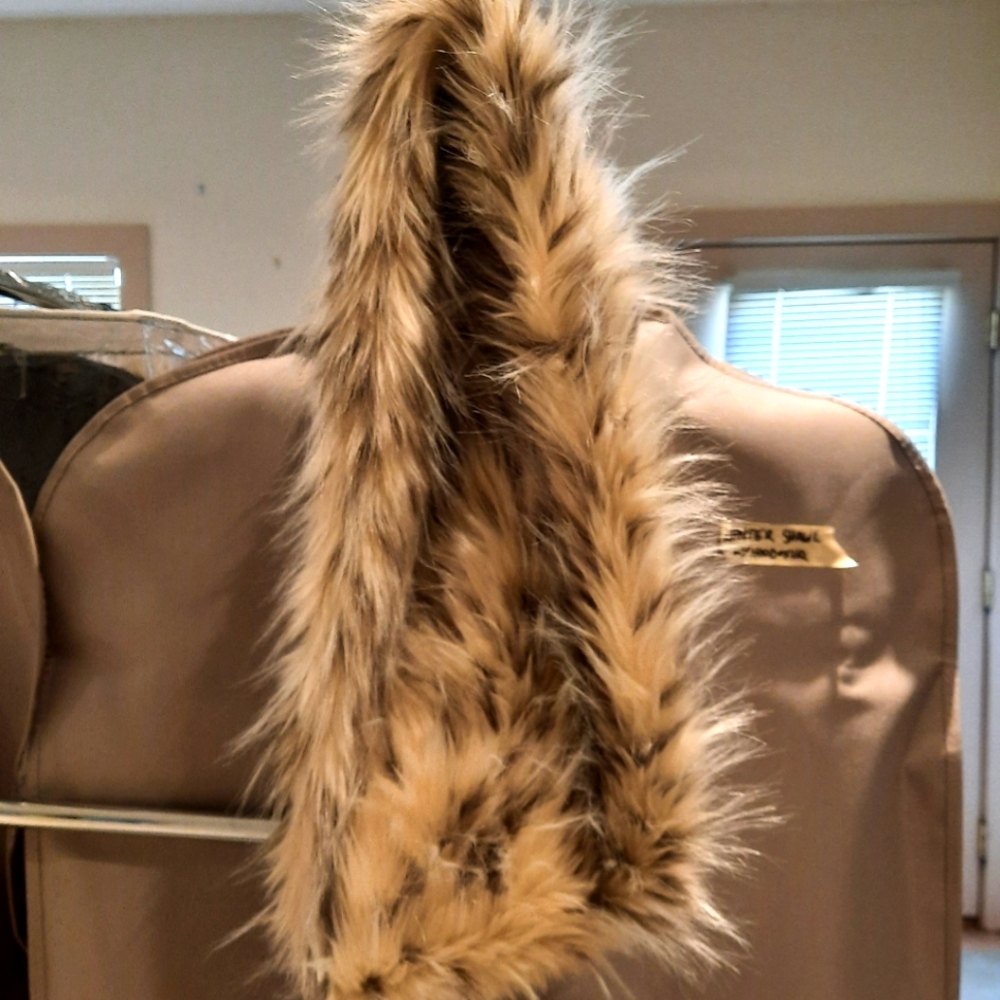 Fur Infinity Scarf Faux